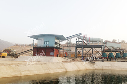 Somaliland 200TPH gold placer production line Somaliland 200TPH gold placer production line